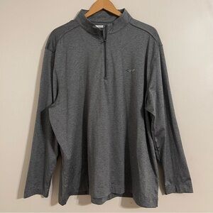 greg norman gray long sleeve pullover xxl